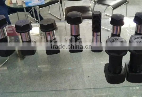 High Strength Track Bolt and Nut for Excavator photo-2