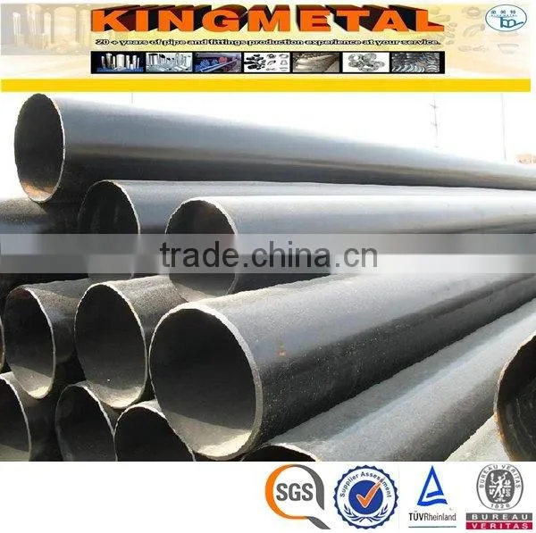 ASTM A500 Welded Black Carbon ERW Steel Pipes photo-5