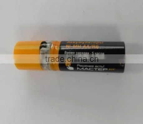 Gold Factory Direct Sale Ni-MH USB Battery 2pcs/card photo-2