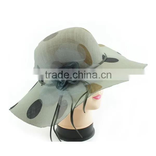 Women Wide Large Brim Floppy Fold Summer Beach Travel Sun Be photo-2