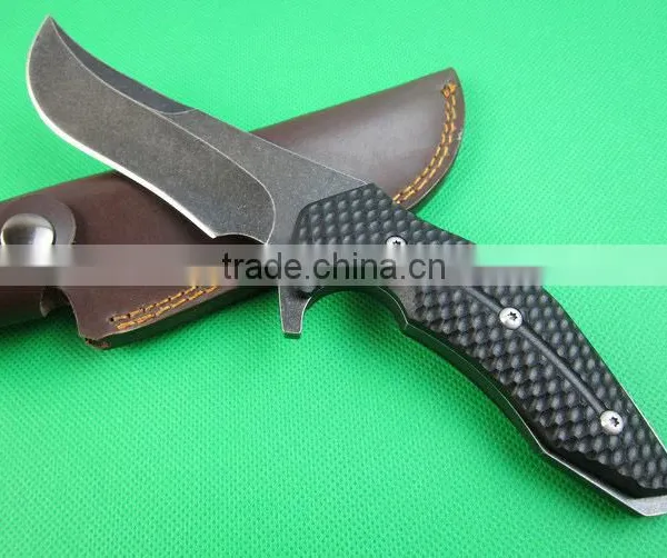 OEM Outdoor Combat Knife With G10 Handle photo-4