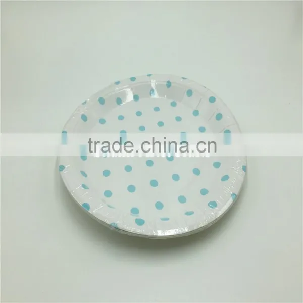 China Custom Printed Disposable Paper Plates photo-2