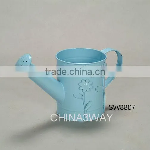 Small Galvanized Metal Watering Can for Kids photo-2