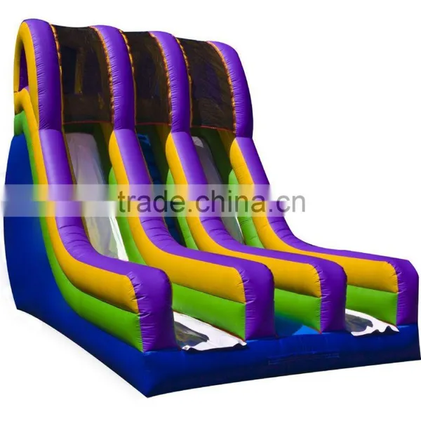 Airtech Inflatable Water Slip n Slide, Inflatable Dry Slide ,double Lane Slip Slide photo-5