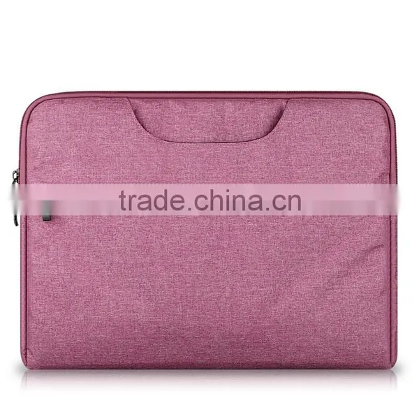 Universal Notebook Bag Cotton Fabric Laptop Carrying Bag Handbag for Lenovo/Macbook photo-4