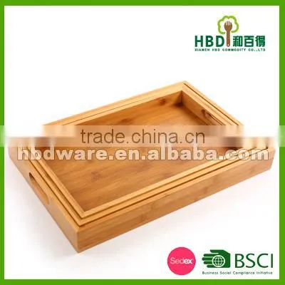 Hot Selling Bamboo Trays,Bamboo Breakfast Tray,Bamboo Food Tray photo-4