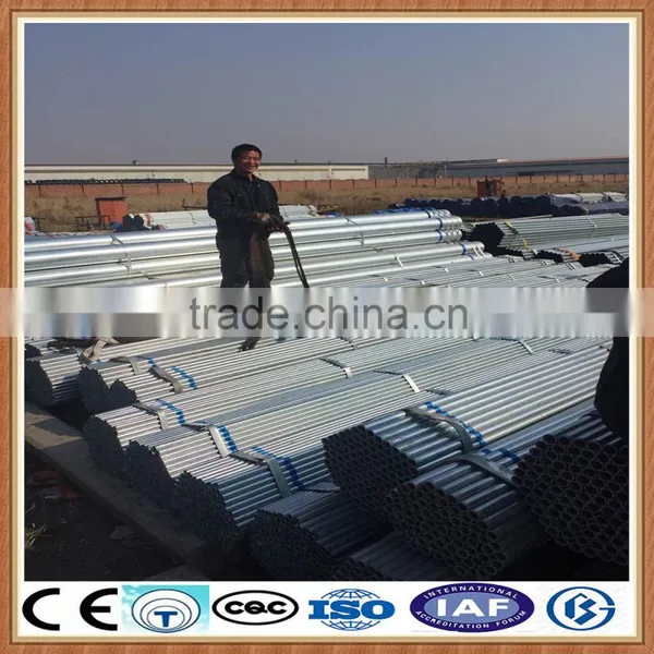 Manufacture! Schedule 80 Q235, Q195, Q345 Galvanized Steel Pipe photo-6
