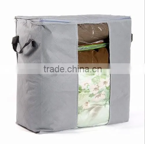 Bamboo Charcoal Foldable Quilt Storage Bag photo-4