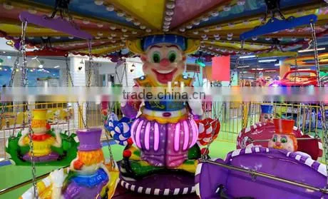 New 2016 Amusement Park Rides Clown Swing Flying Chair photo-3