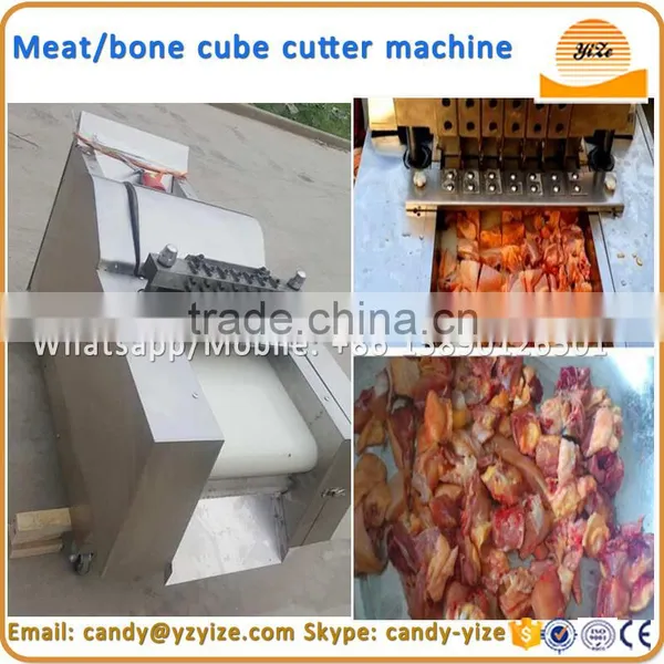 Fresh Chicken Cube Dicer Machine / Frozen Chicken Cube Cutting Mahine photo-6