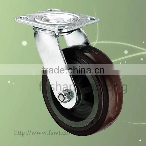 Heavy Duty PVC Wheel 4 Inch Locking Swivel Furniture Caster photo-3