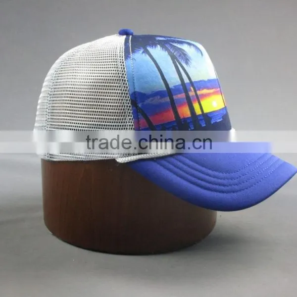 High Quality Custom 5 Panel Trucker Cap With Decoration Tap photo-3