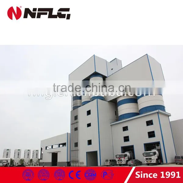 China latest product thermal insulation dry mortar mixing plant with low cost