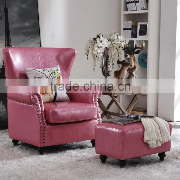 American Style Cheap Chesterfield Sofa Living Room Arm Chair, Single Sitting Living Room Sofa