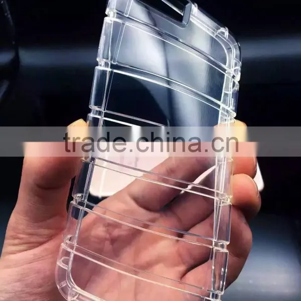 Strong Transparent TPU Case Wall Lines Clear Case Anti Drop TPU Case photo-3