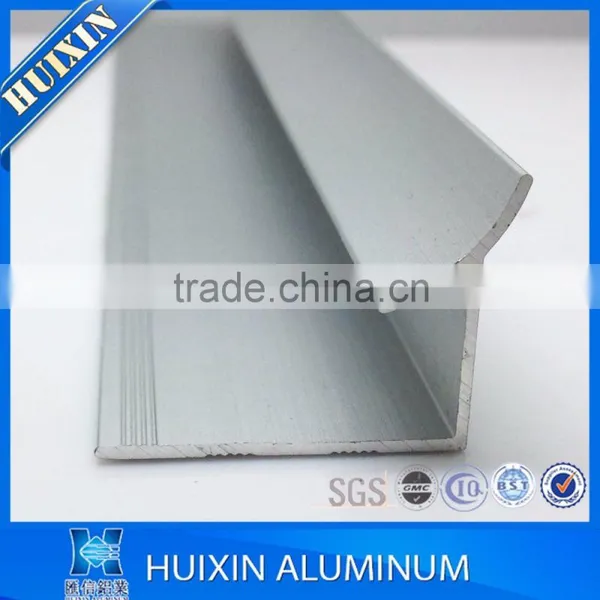 Chromed anodized aluminium 6063 T5 inside metal tile trim corners