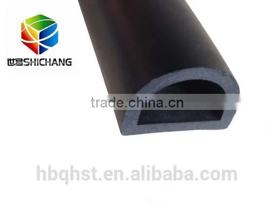 D Shape Solid Rubber Ship Marine Dock Fender