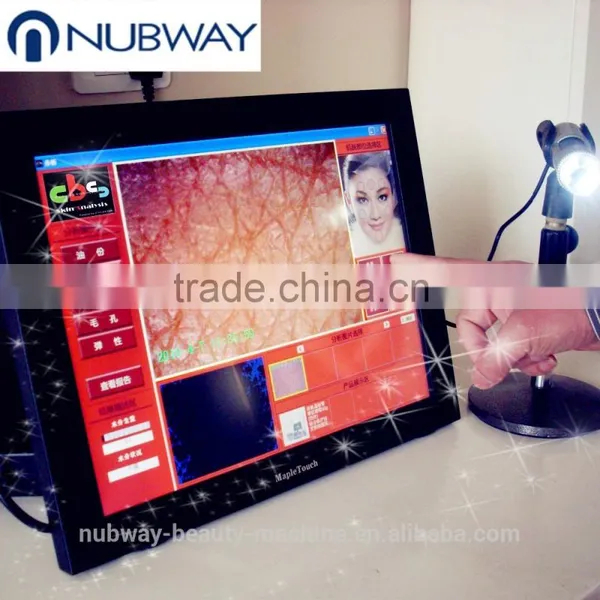 professional made in Taiwan skin analysis camera polarizing lens desktop skin scanner