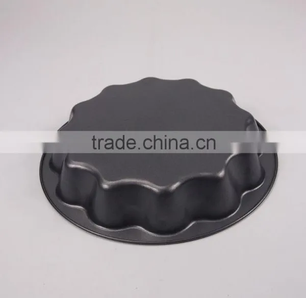 Flower Carbon Steel Non-Stick Round Cake Pan Aluminum photo-4