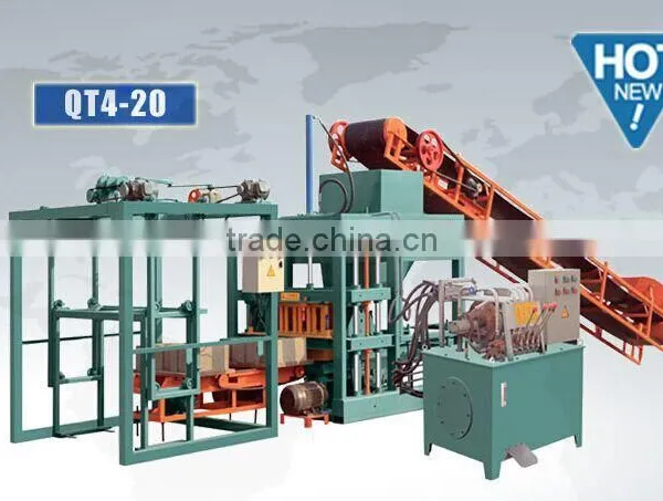 Profitable automatic brick machine QT4-20