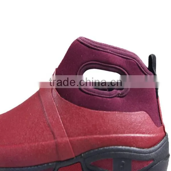 2015 Fashionable Lightweight Neoprene Garden Rain Shoes For Women photo-3