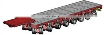 Multi Axle Modular Trailer Tantri Model TLB100