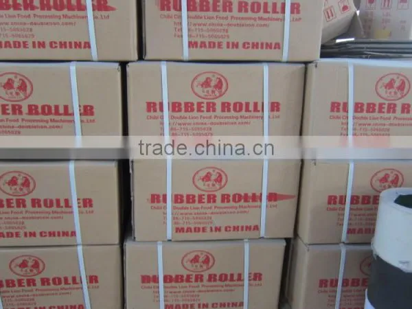 4" NBR Iron Cast Drum Red Rice Dehusking Robber Roller photo-2
