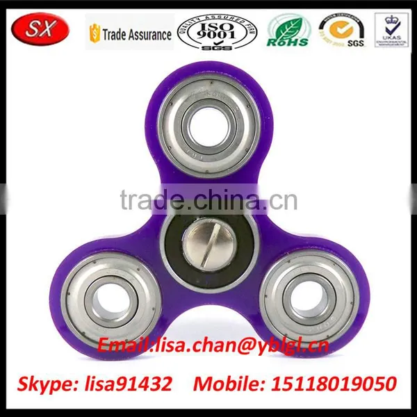 High Demand Brass Finger Fidget Spinner Wind Toys photo-3
