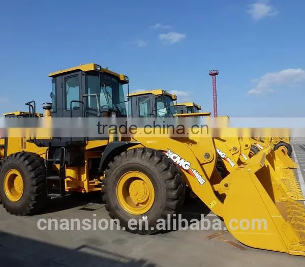 Китайская колесная погрузчик XCMG LW500KL с турбонаддувом двигателем мощностью 220 л.с.