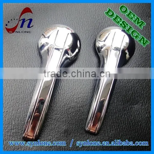 2017 Molded Plastic Handle, Recessed Plastic Handle, Plastic Door Handle With Chrome Finish photo-4