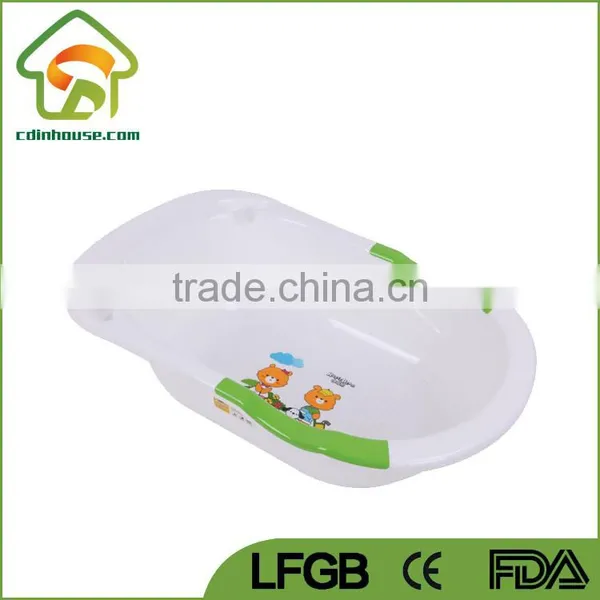Large Baby Kids Newborn Plastic Bathtub photo-5