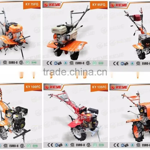 Mini Farm Rotary Machinery Manual Rotary Tiller With Full Gear-drive Transmission photo-2