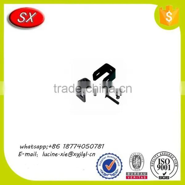 High Quality ISO9001 Passed Welding Service Metal Steel Fence Post Bracket Aluminum Fence photo-2