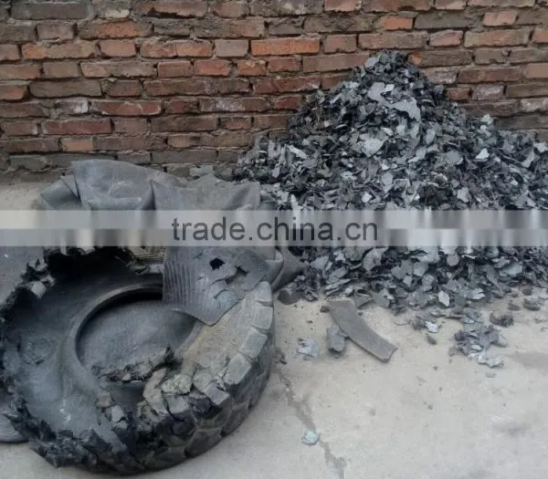 Hongda Low Price Tractor Tire Rubber Shredding Plant photo-2
