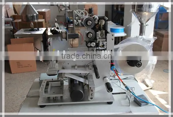 Flat Bottle Label Printing Machine,Semi Automatic Labeling Machine With Date Printer photo-3