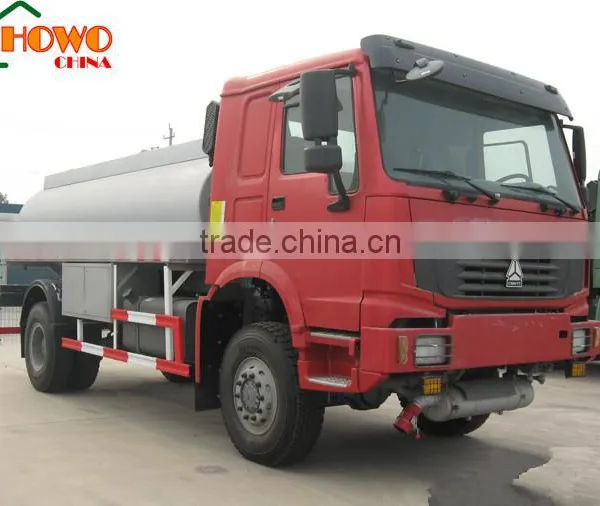 10000 Liters Howo EuroII 290hp off Road 4x4 Oil Truck photo-2