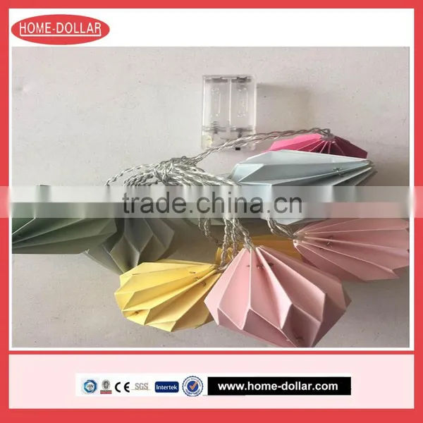 Colorful Decorative Paper Garland Light photo-3
