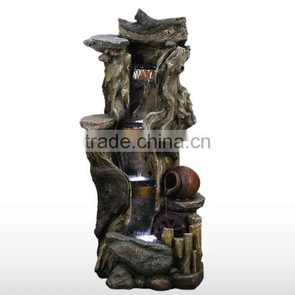 Stone Rockery Indoor Waterfall for Home Decoration photo-3