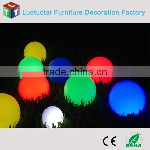 RGBW Color Change Floating Waterproof IP65 Cordles Decorative Led Ball photo-5