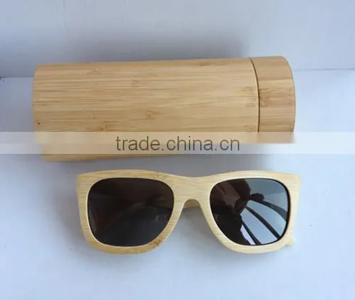 High Quality Hot Wooden Sunglasses Bamboo Sunglasses With Box photo-2