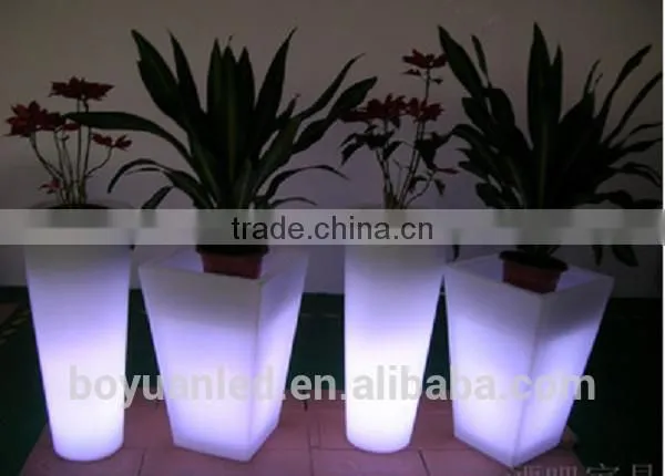 16 Colors Changing Remote Control Led Light Plastic Flower Pots, Led Ice Bucket photo-6