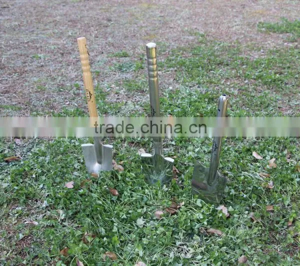 High Grade and Quality All Stainless Steel Survival Camping Garden Shovel photo-5