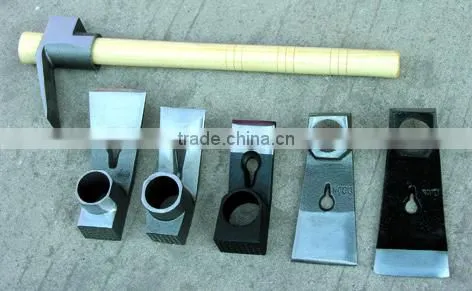 Factory Garden Forged Fork Hoe Head photo-3