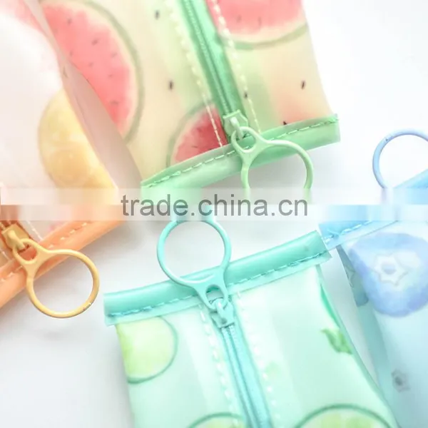 Eco-friendly Custom Printed Pencil Case Clear Pvc Pencil Pouch by Chiqun photo-3