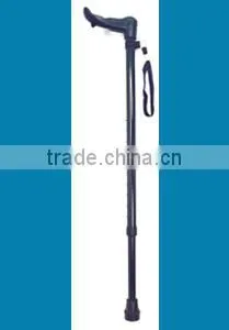 Walking Stick Hiking Walking Trekking Trail Ultralight 4-section Adjustable Canes Aluminum Alloy Folding Cane Walking Sticks photo-3