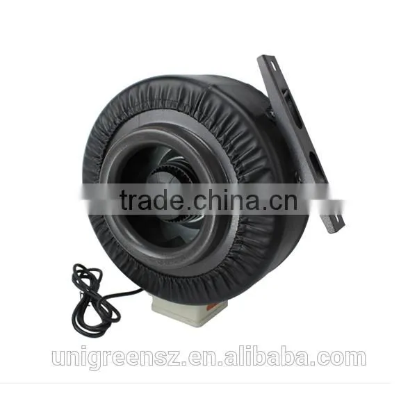 Hydroponic 6 Inch Centrifugal Inline High Speed Inline Fan