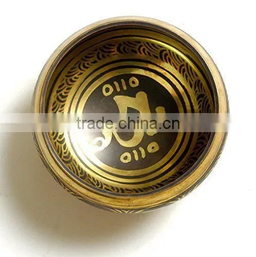 High Quality Om Mane Padhme Hun Meditation Tibetan Singing Bowl photo-2