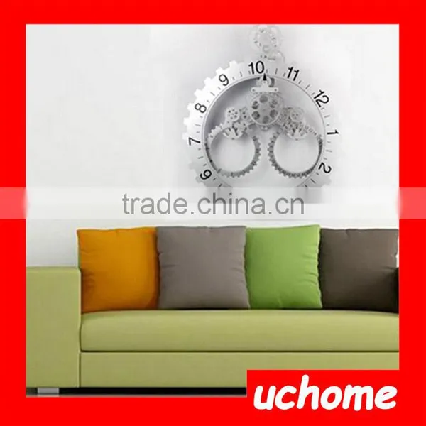 UCHOME 2016 Factory Wholesale Gear Wheel Clock Promotion photo-6