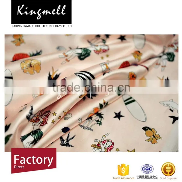 2016 New Design for Fashion Women Garment /dress Silk Satin Fabric photo-3