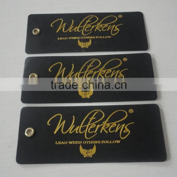 2017 Printed Luxury Design Black China Hang Tags photo-2